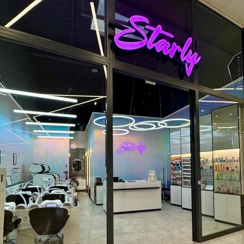 Intérieur de l'institut Starly au Dumbéa Mall